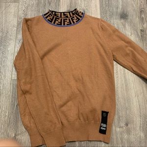 Fendi brown sweater